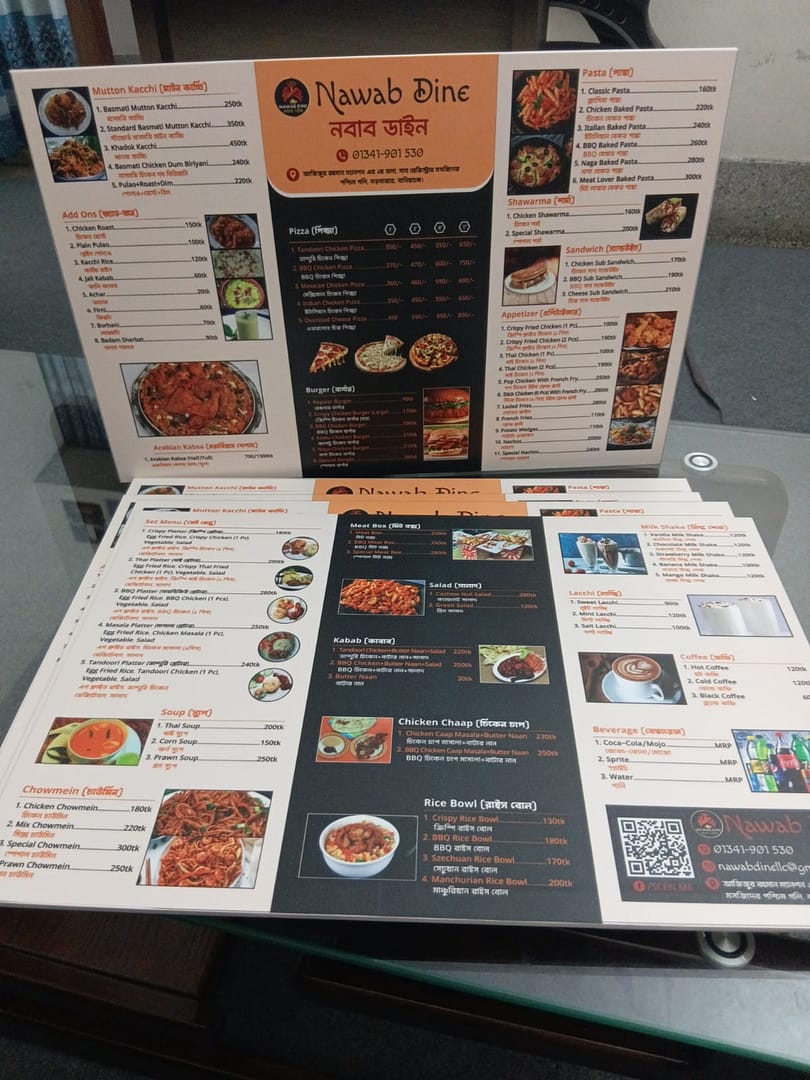 PVC Restaurant Menu - Image 7