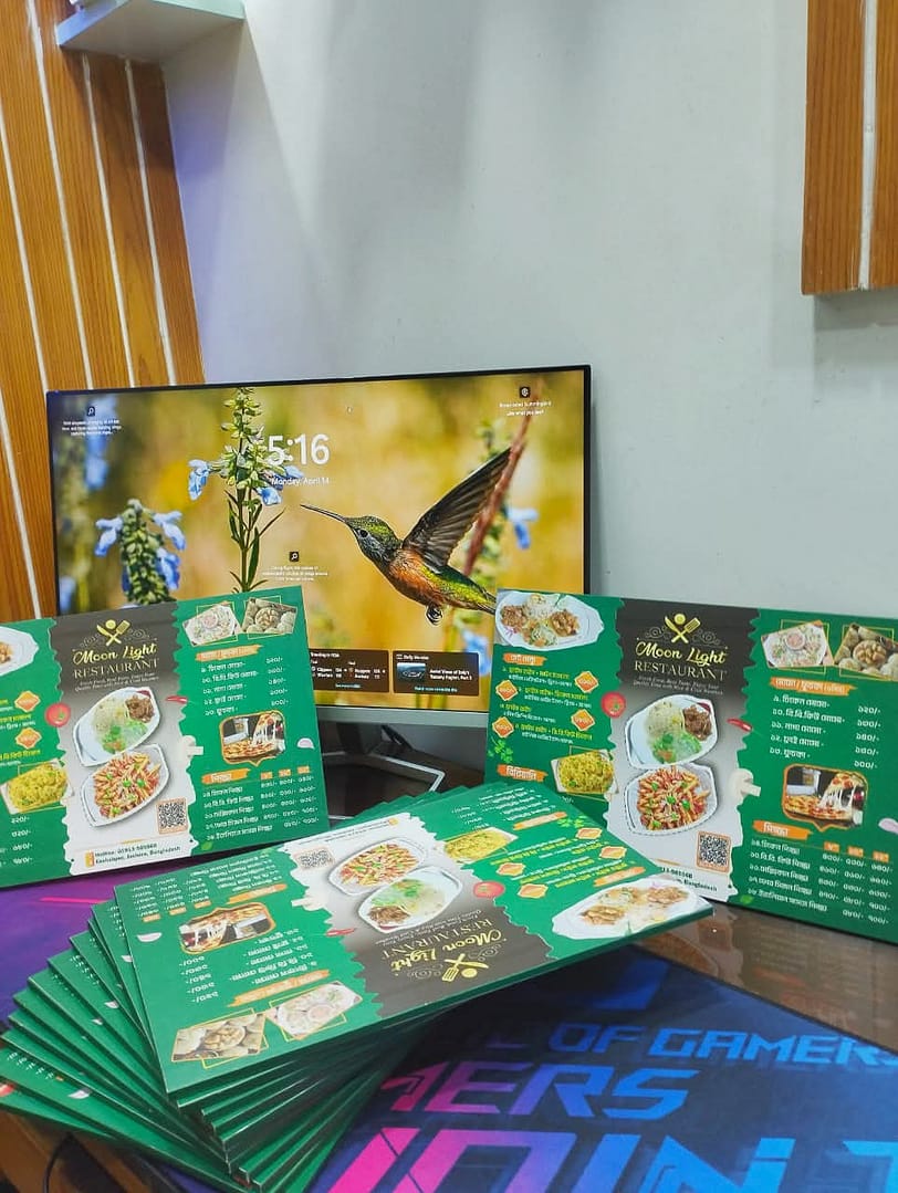 PVC Restaurant Menu - Image 5